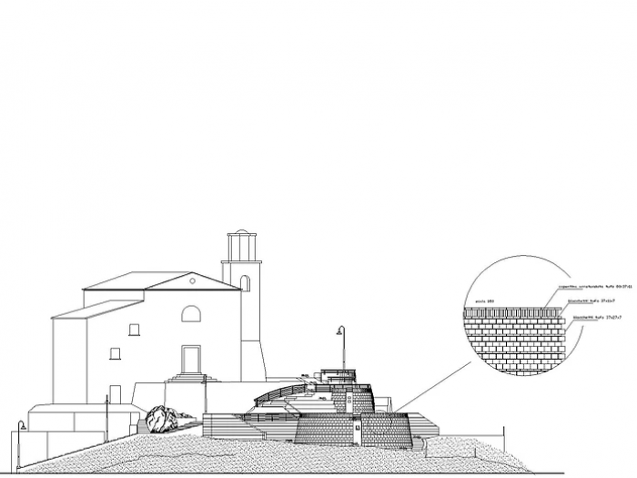 Archisio - Carla Gatto - Progetto Construction of new belvedere panoramic square of the hamlet aiello