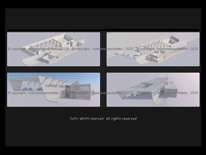 Archisio - Mario Mele - Progetto Cantina vitivinicola - 2025
