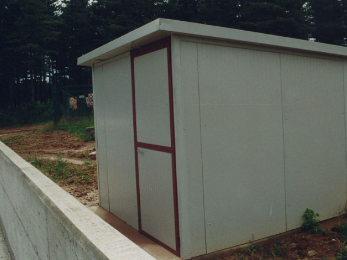 Archisio - Nervo Valerio - Progetto Box da ufficio e ricovero attrezzi e arredamento urbano