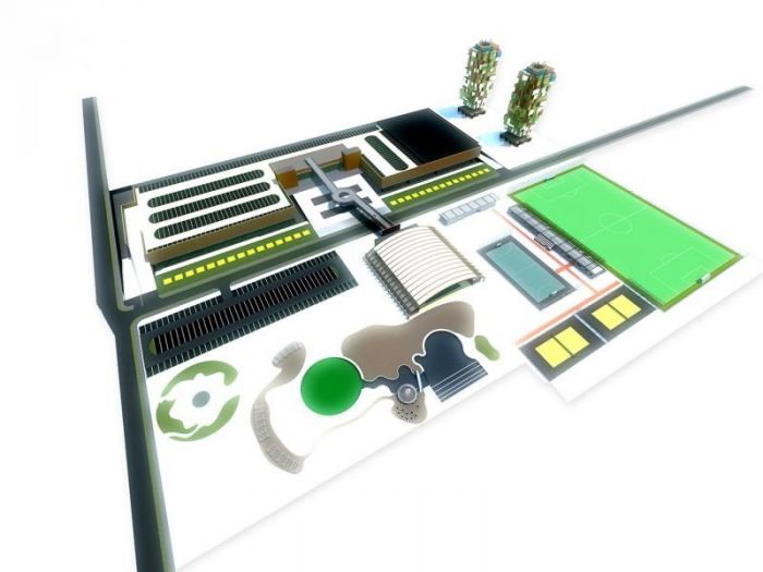 Archisio - Studio Massardi E Zubani - Progetto CommercialeCentro multifunzionale romania