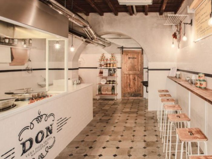 Archisio - Fz Studio - Progetto Don la vera pizza fritta napoletana
