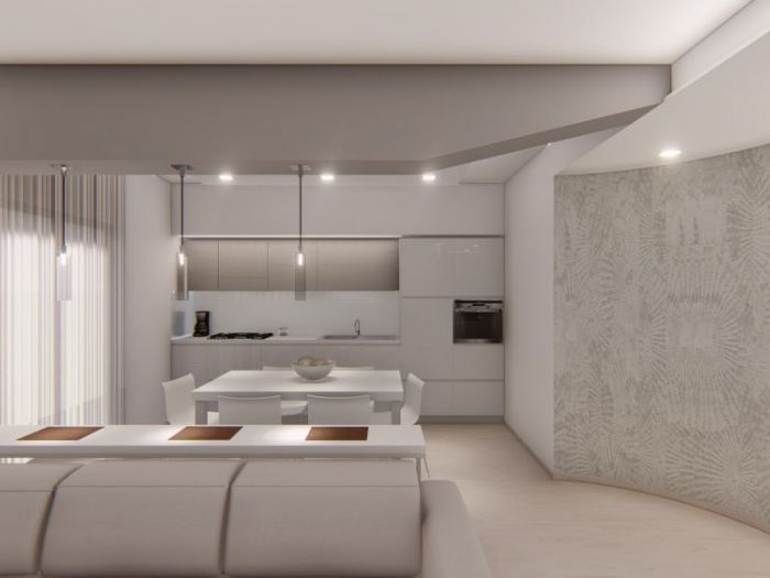 Archisio - Dalila Ferrara - Progetto Open space modern chic