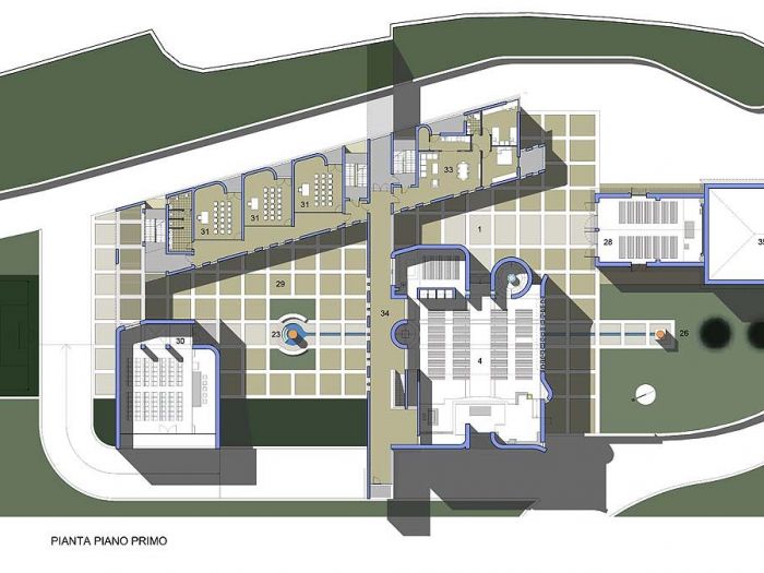 Archisio - Ruggero Lenci - Progetto Chiesa parrocchiale di s M Goretti