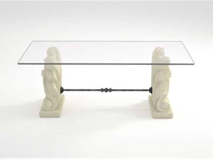 Archisio - Dablec Di Tiziano Moletta - Progetto Tavolino da salotto classico dante