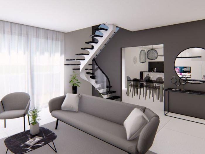 Archisio - Dalila Ferrara - Progetto Open space minimal