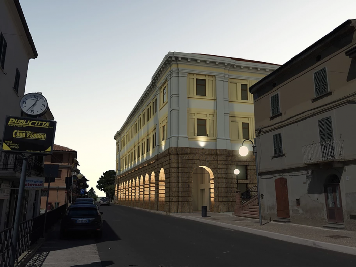 Archisio - Giovanni Valente - Progetto Municipio di castelfrentano ch