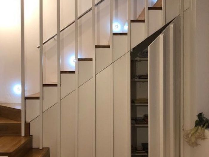 Archisio - Leonardo Design Srl - Progetto Elemento arredativo sottoscala