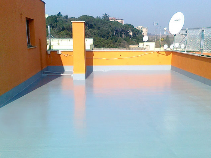 Archisio - Edil Rocchi - Progetto Rifacimento terrazzi tradizionali impermeabilizzazione con guaine elastomeriche rifacimento massetti posa in opera di pavimentazione