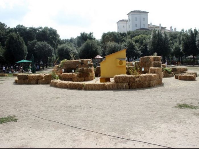 Archisio - Stefania Lorenzini Garden Designer - Progetto La conserva della neve 2014 parco dei daini villa borghese