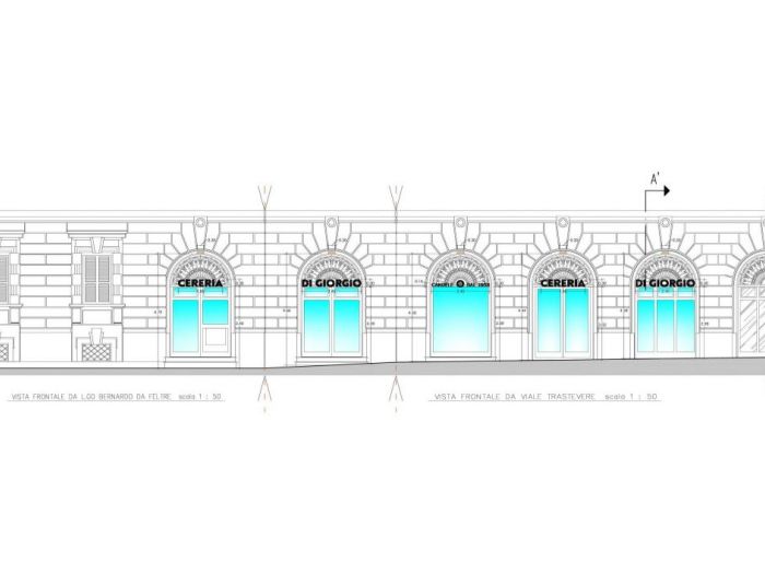Archisio - Stefano Brivitello - Progetto Insegna in metallo