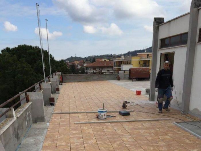 Archisio - Impresa Luzi - Progetto Impermeabilizzazione agenzia delle entrate di chieti