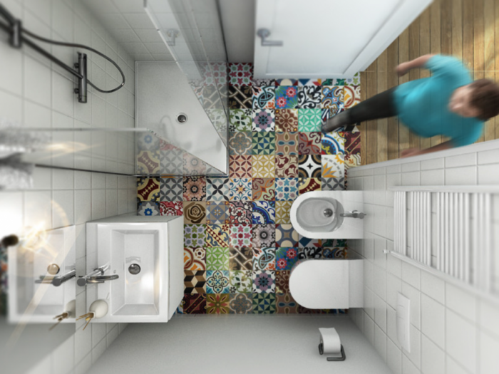 Archisio - Nordlys Arkitektur - Progetto Bathroom
