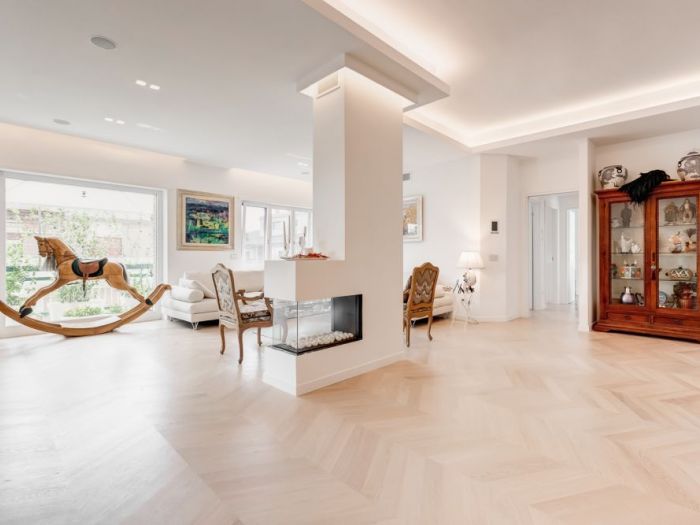 Archisio - Roma Patrizio - Progetto Total white mq136 roma quartiere talenti 2018