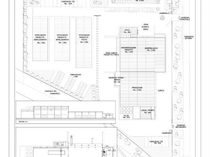 Archisio - Marco Pagano - Progetto Planimetria 2005