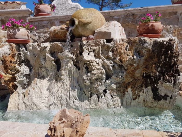 Archisio - Lg Marmi E Pietre - Progetto Fontane in pietra e granito ornamentali e cascate