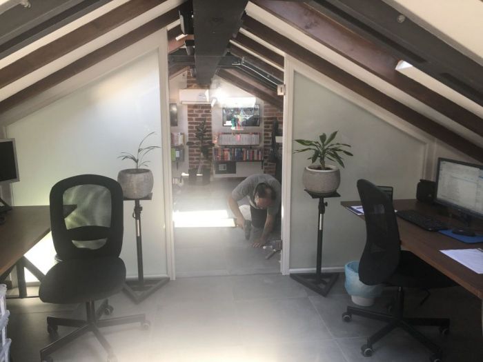 Archisio - Elia Serramenti E Porte - Progetto Porta in cristallo temprato trasparente