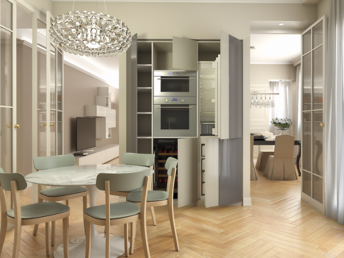 Archisio - Antonella Favalli - Progetto Ambienti classici e arredi contemporanei