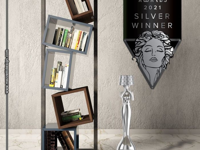 Archisio - Daniele Mezzetti - Progetto Libreria bifacciale