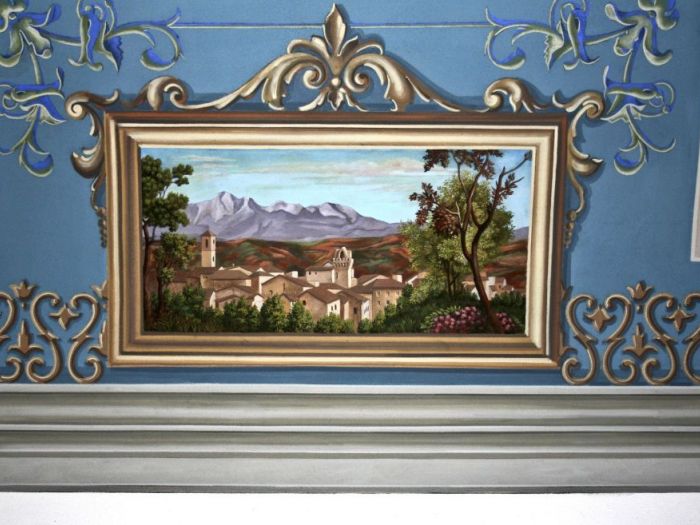 Archisio - Artmande Dimarco Napoletano - Progetto Soffitto paesaggi