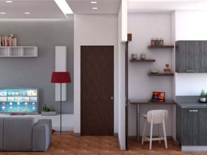 Archisio - Gabriele Palestini Arch D - Progetto Casa per gli studenti di 60mq