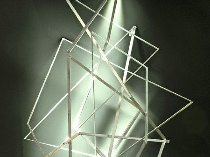 Archisio - Walter Bonanno Lighting Designer - Progetto Shangai - scultura luminosa parete