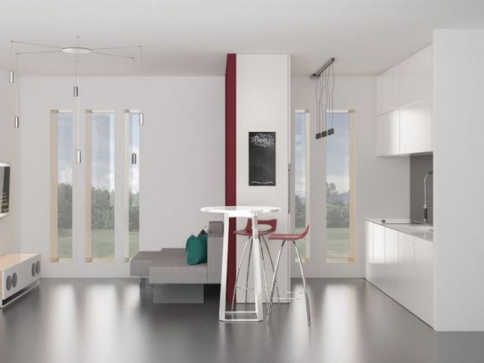 Archisio - Minima Architetti - Progetto Minima architetti casa prefabbricata roma