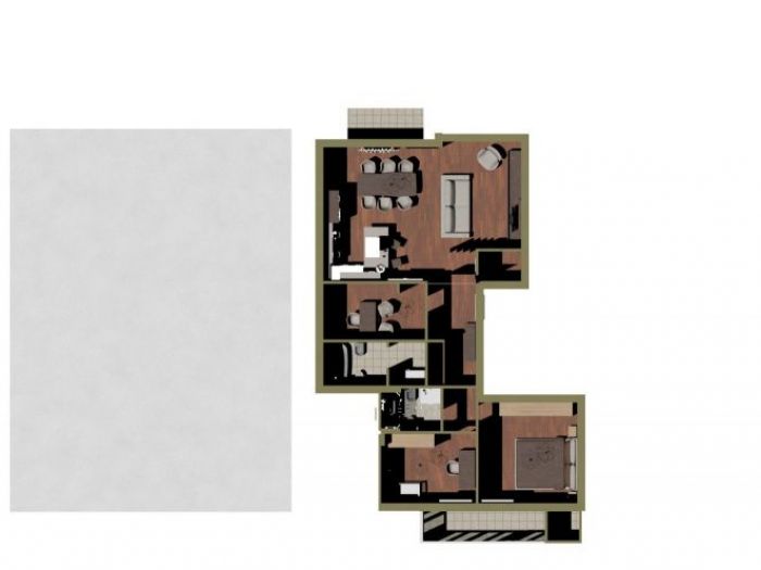 Archisio - Filippo Scolamacchia - Progetto Ristrutturazione abitazione in bari