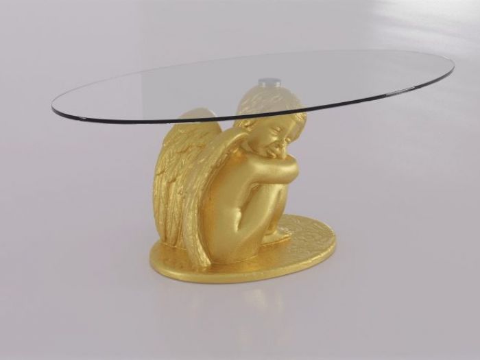 Archisio - Dablec Di Tiziano Moletta - Progetto Tavolino da salotto classico cupido