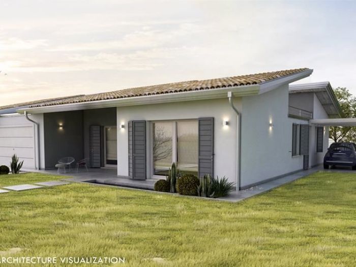 Archisio - Data Design And Architecture - Progetto Villa bifamiliare