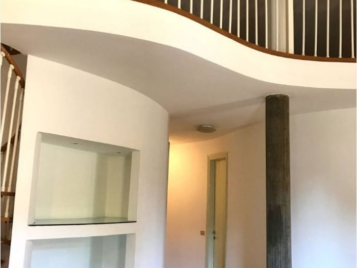 Archisio - Studio Giuseppe Dondoni Sgd - Progetto Abitazione linee curve su due livelli