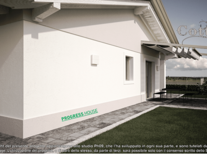 Archisio - Studiop09 - Progetto Villa cottage