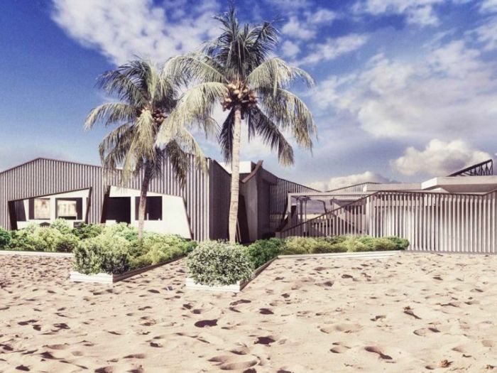 Archisio - Studio Ferretti - Progetto Stabilimento balneare ippocampo