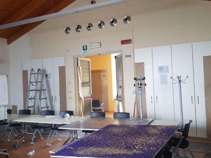 Archisio - Stil Pitture Di Gorgoglione Salvatore - Progetto Ripristini e tinteggiatura sala riunioni