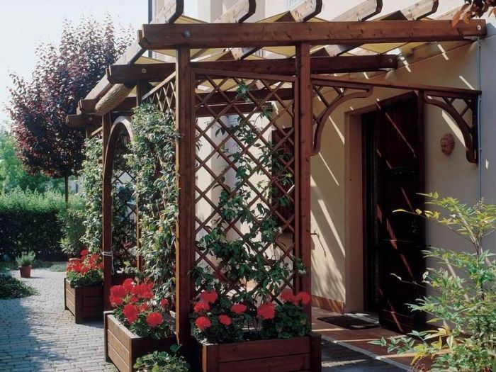 Archisio - Dimensione Casa Di Calo Pietro - Progetto Pergole gazebo e coperture