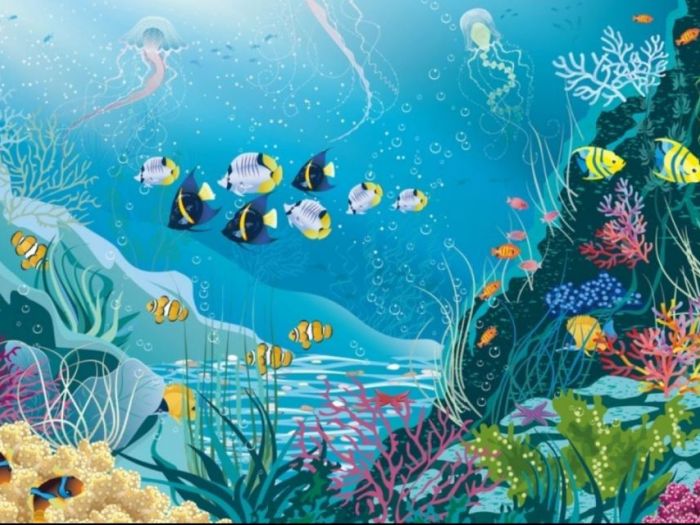 Archisio - Tutto Tetto Di Shein Vitaliy - Progetto Pareti e soffitti per bambini in 3d fluorescenti