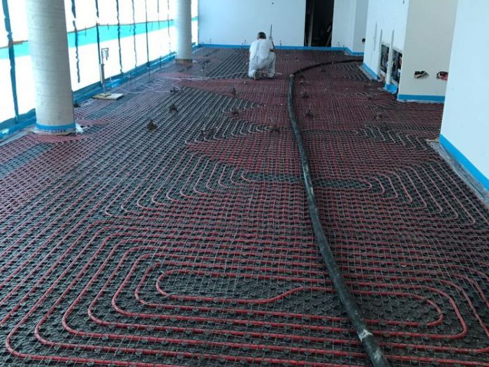 Archisio - Gruppo Michele Nicoletti Srl Massetti Autolivellanti E Alleggeriti - Progetto Massetto autolivellante su sistema radiante a pavimento