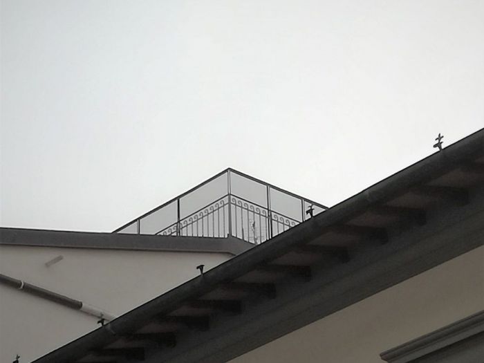 Archisio - Maurizio Moraldi - Progetto Terrazze fiorentine - terraces florentineLa cucina sopra i tetti - the kitchen above the roofs