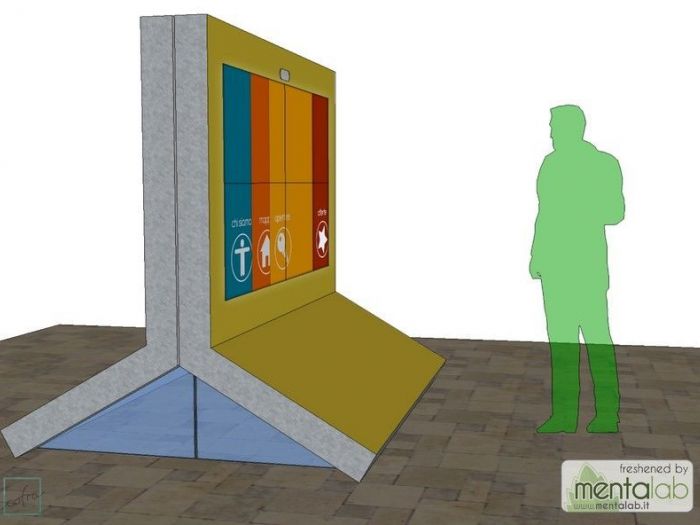 Archisio - Cofra Architettura Design Innovazione - Progetto Progettazione di totem interattivo