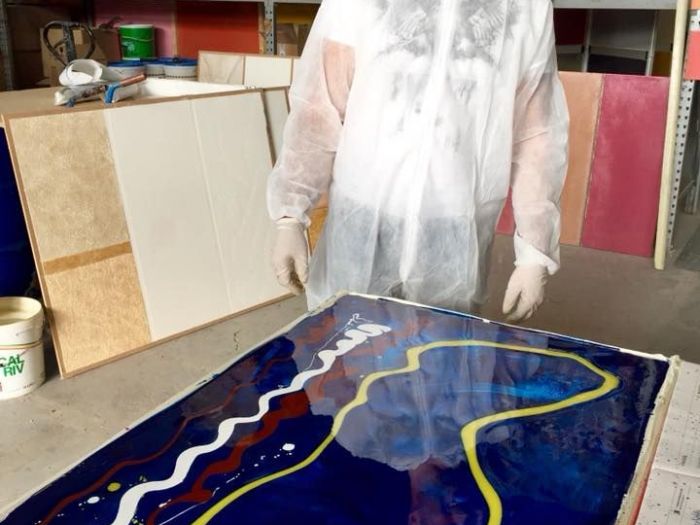 Archisio - Studio Tassi - Progetto Tecniche di resinature per pavimenti e rivestimenti