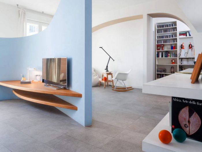 Archisio - Caterina Esposito - Progetto Ristrutturazione di un appartamento di 85mq