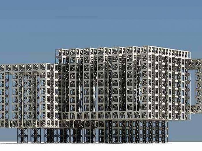 Archisio - Ruggero Lenci - Progetto Padiglione di shanghai successive elaborazioni