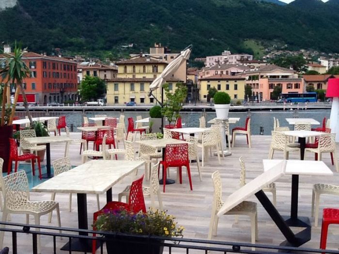 Archisio - Malagrida Group Srl Canalina Infinity - Progetto Ristorante lago diseo