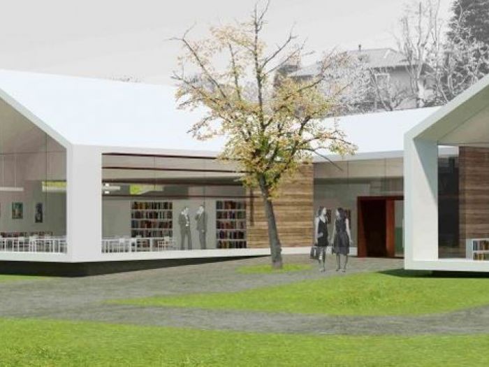 Archisio - Adsg - Progetto Nuova biblioteca comunale