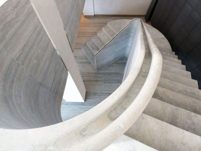 Archisio - Ateliers Romeo - Nicolas Dubois - Progetto Scala a sbalzo in pietra uk