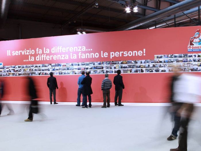 Archisio - Studio Giuseppe Ricci - Progetto Stand immergas 2010