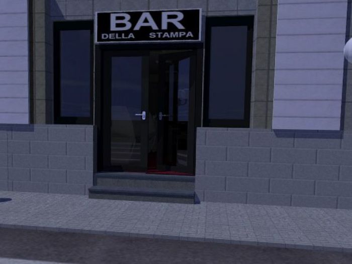 Archisio - Michele Mele - Progetto Restyling completo di un bar stile moderno