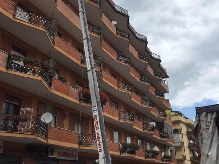 Archisio - Traslochi Ingenito - Progetto scala montacarichi