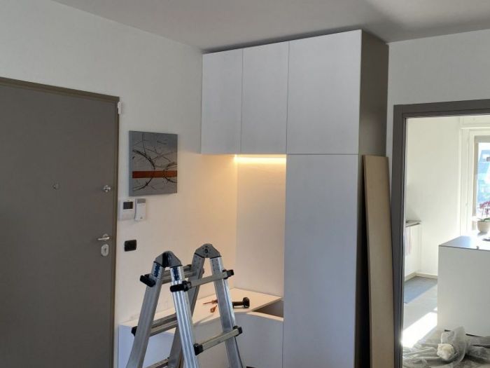 Archisio - Fp Forma - Progetto Mobile ingresso su misura citylife mila
