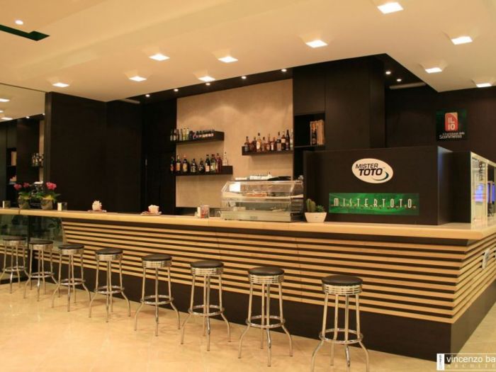 Archisio - Vincenzo Bafunno - Progetto Mistertoto caffetteria molfetta