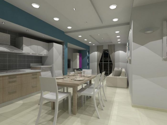 Archisio - Francesco Moio - Progetto Ristrutturazione appartamento con diversa distribuzione interna